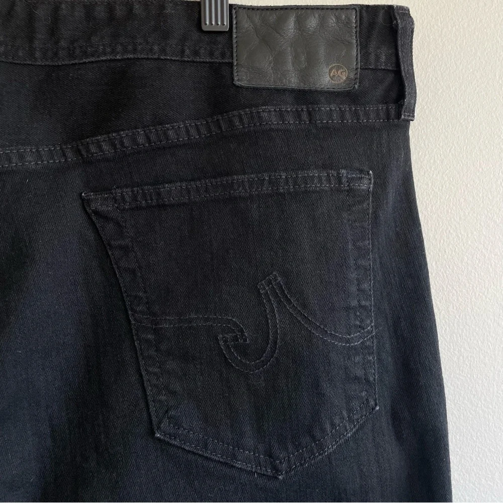AG Adriano Goldschmied Men's The Graduate Tailored Leg Black Jeans Size 40R